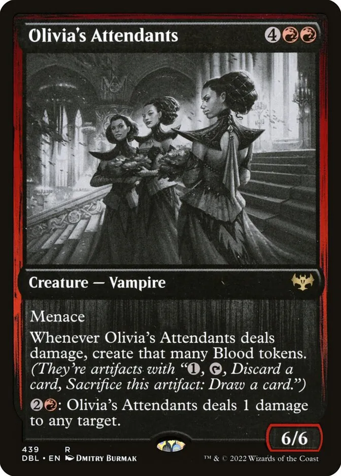 Olivia's Attendants Front Face