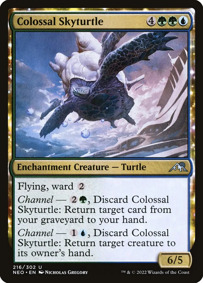 Colossal Skyturtle Front Face