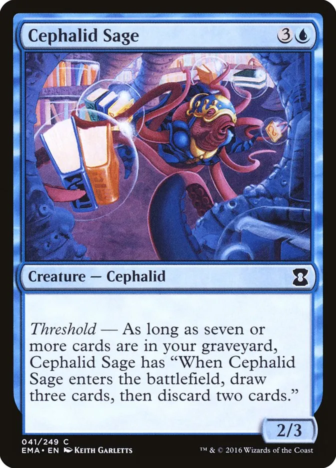 Cephalid Sage Front Face