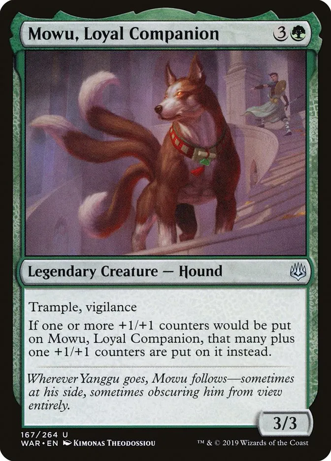 Mowu, Loyal Companion Front Face