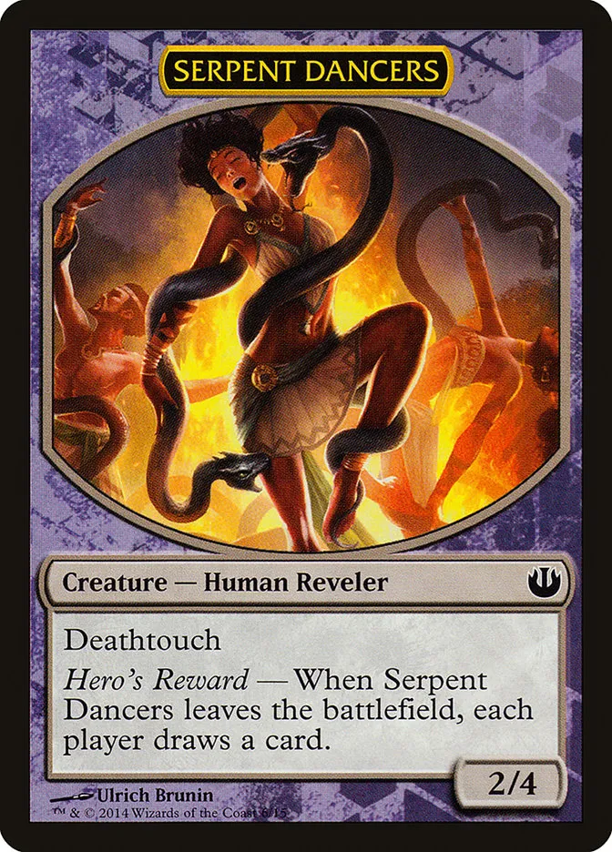 Serpent Dancers Front Face