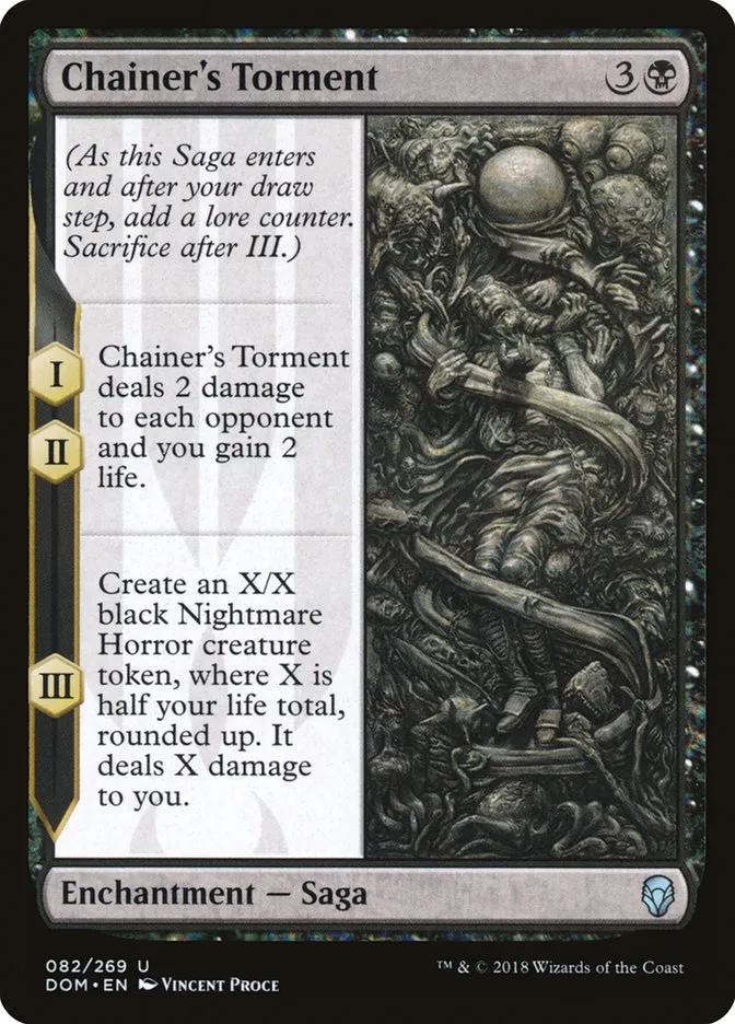 Chainer's Torment Front Face