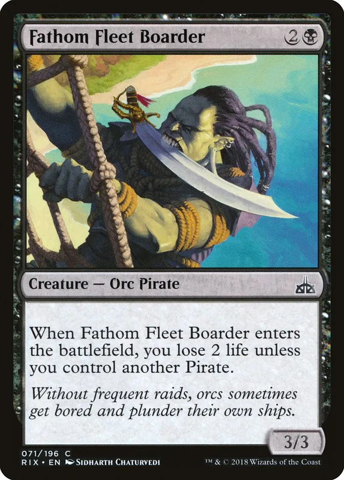 Fathom Fleet Boarder Front Face