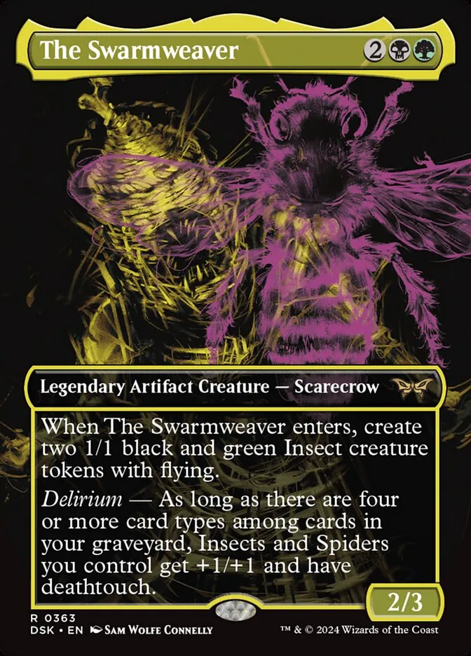The Swarmweaver Front Face