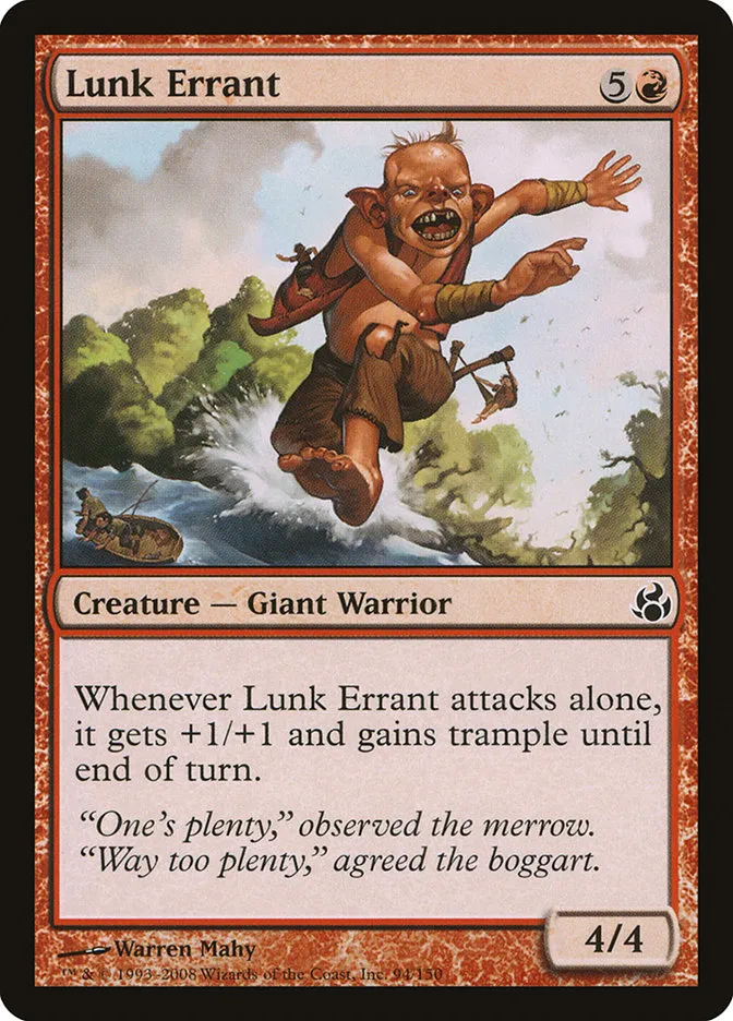 Lunk Errant Front Face