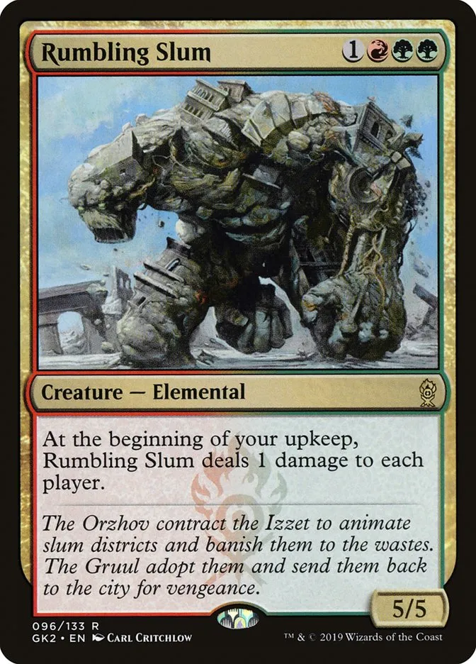 Rumbling Slum Front Face
