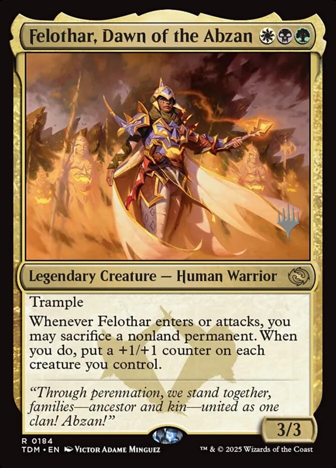 Felothar, Dawn of the Abzan Front Face