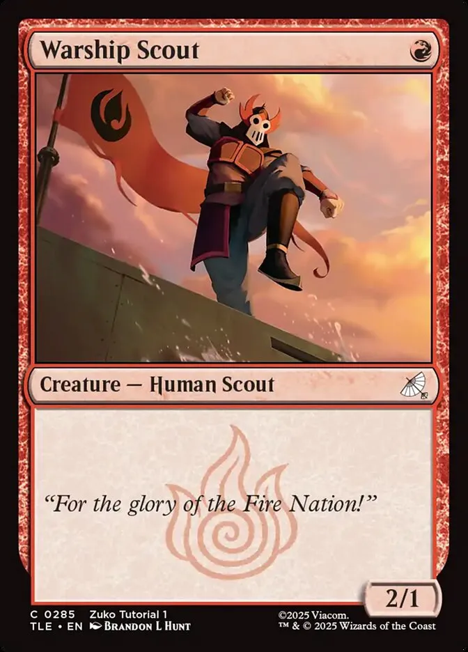 Warship Scout Front Face