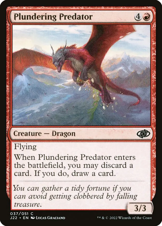 Plundering Predator Front Face