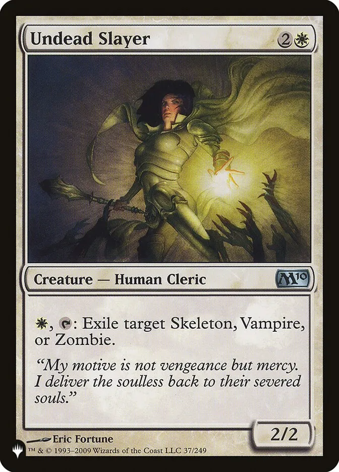 Undead Slayer Front Face