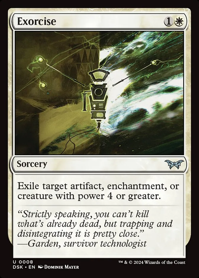 Exorcise Front Face
