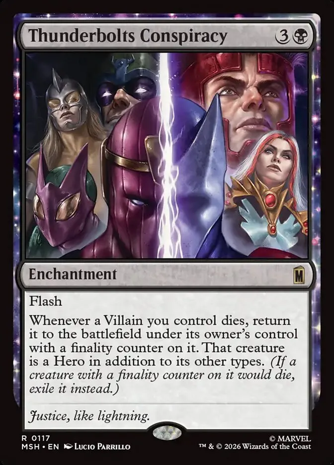 Thunderbolts Conspiracy Front Face