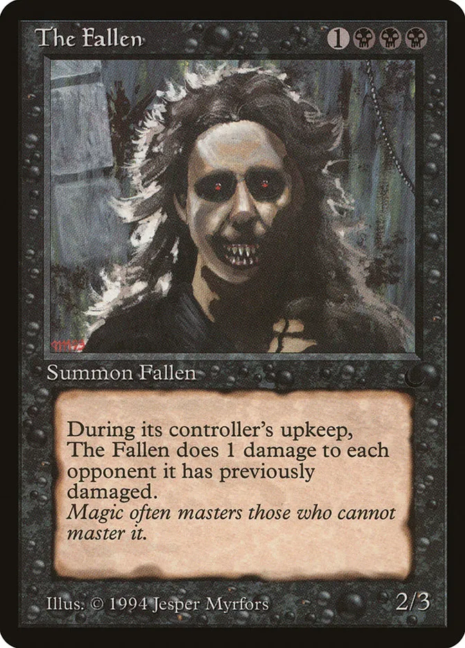 The Fallen Front Face
