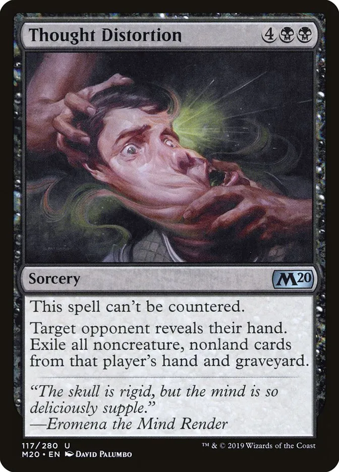 Thought Distortion Front Face