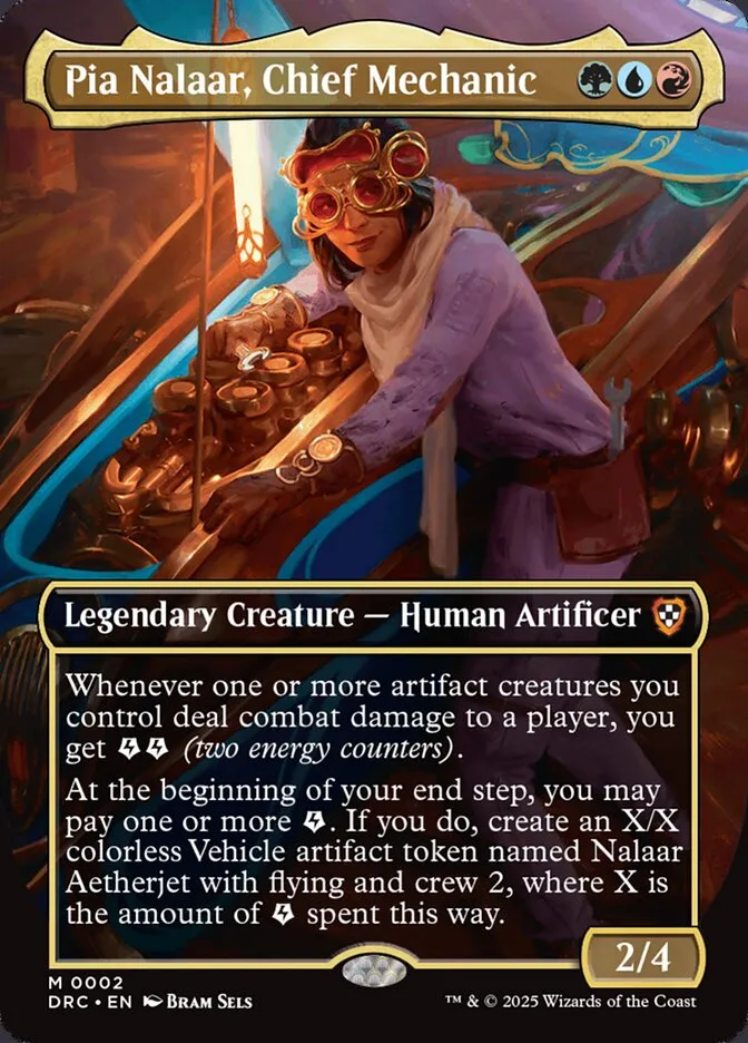Pia Nalaar, Chief Mechanic Front Face