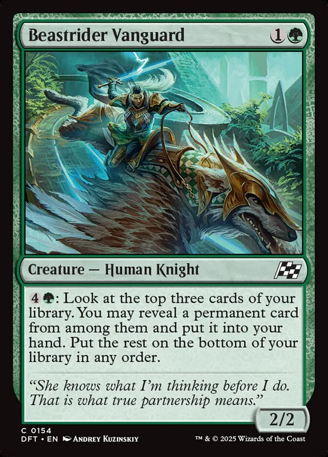 Beastrider Vanguard Front Face