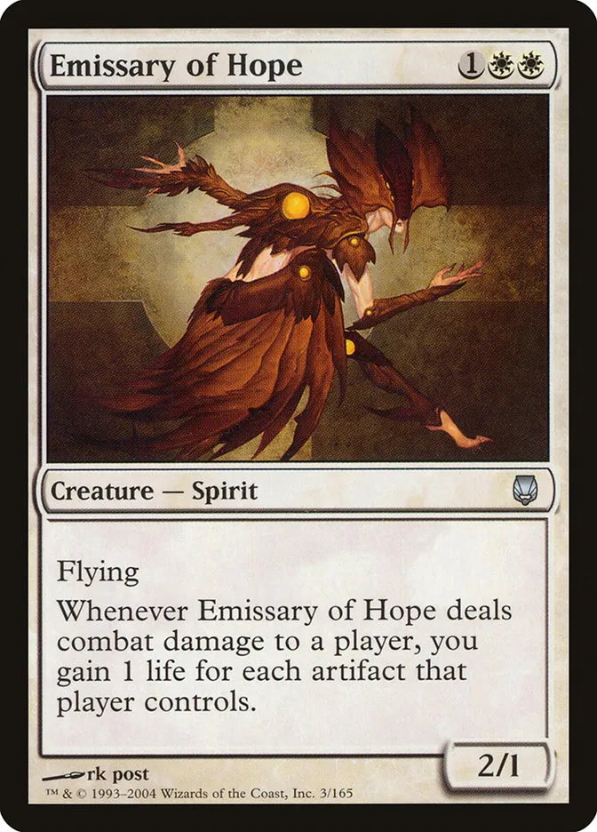 Emissary of Hope Front Face