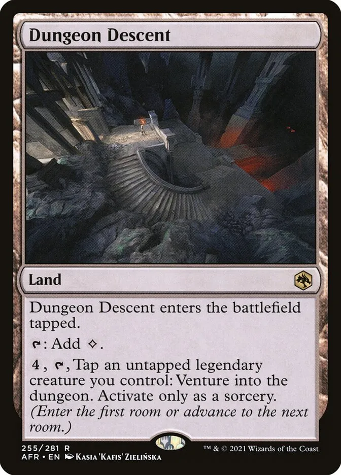 Dungeon Descent Front Face