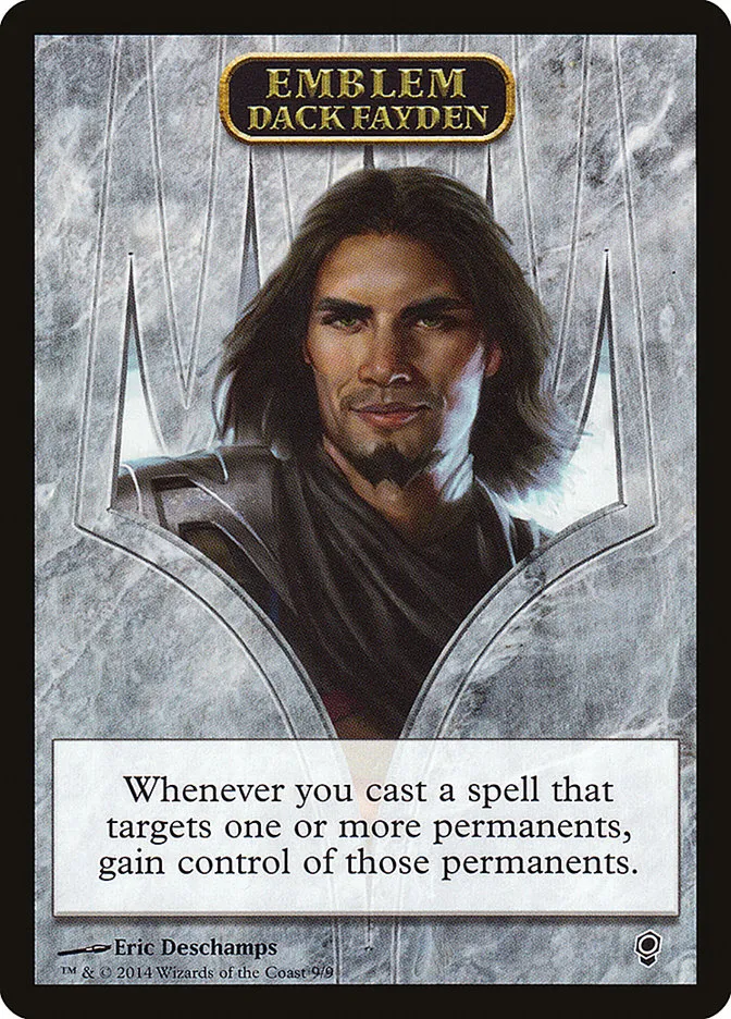 Dack Fayden Emblem Front Face