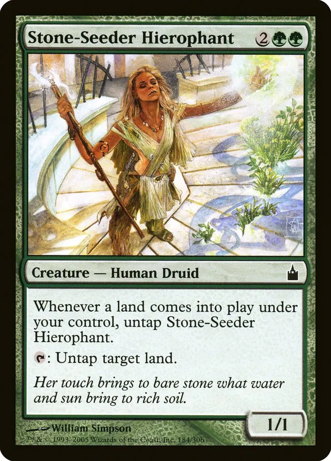 Stone-Seeder Hierophant Front Face