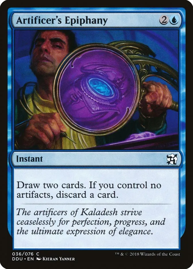 Artificer's Epiphany Front Face