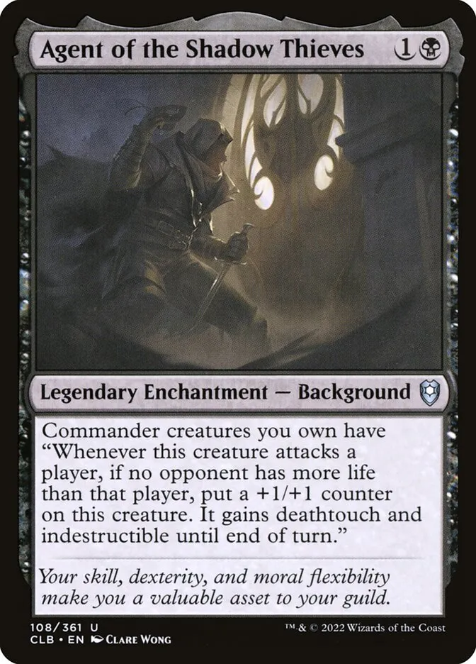 Agent of the Shadow Thieves Front Face
