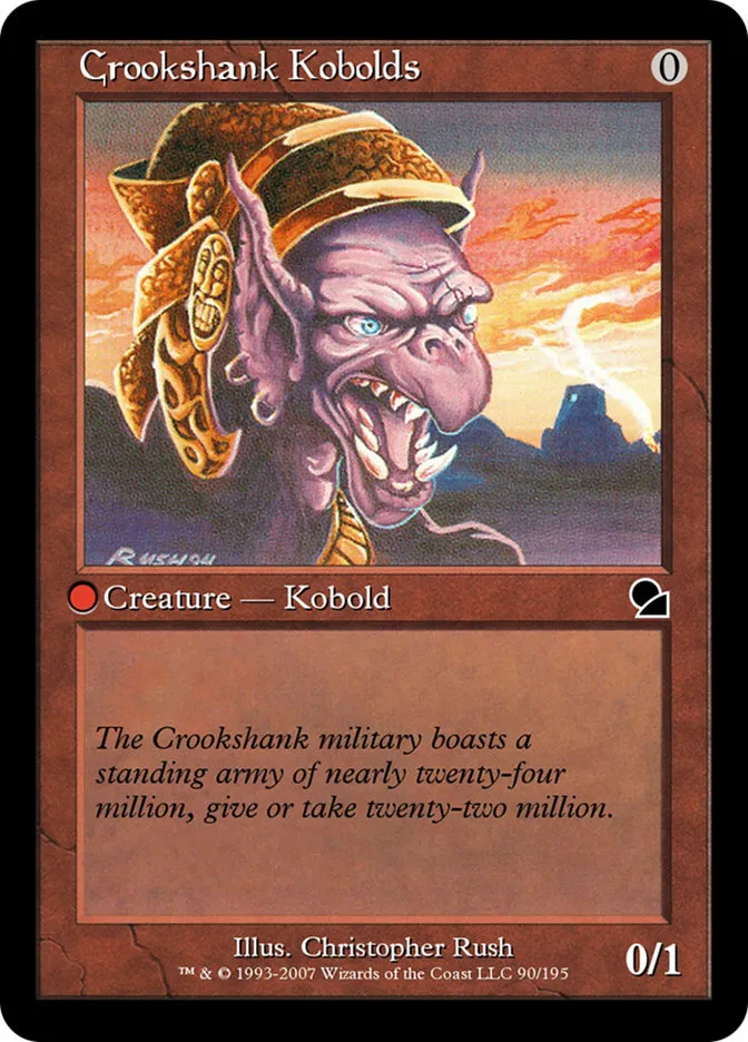 Crookshank Kobolds Front Face