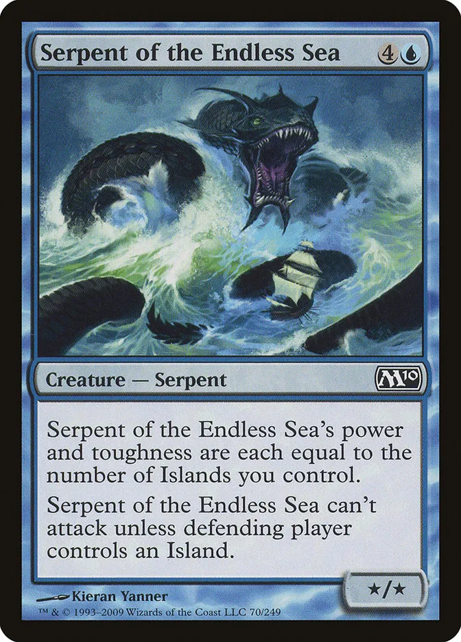 Serpent of the Endless Sea Front Face