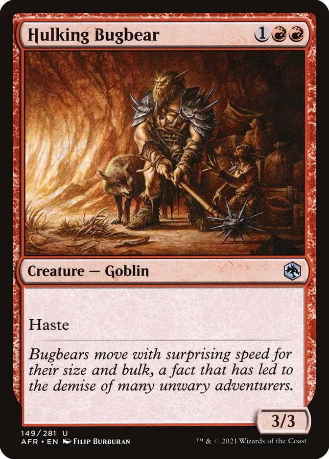 Hulking Bugbear Front Face
