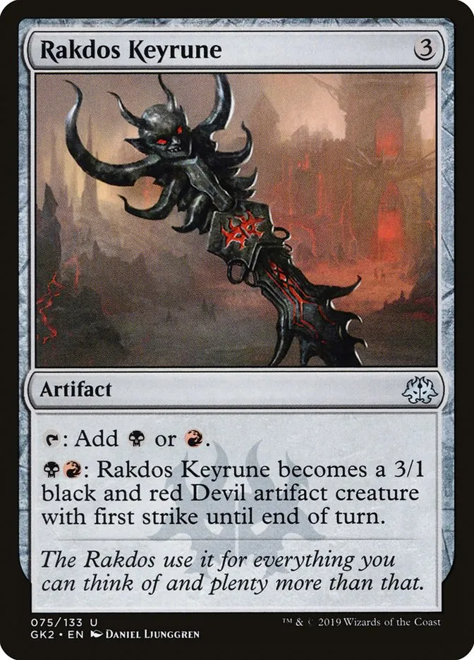 Rakdos Keyrune Front Face