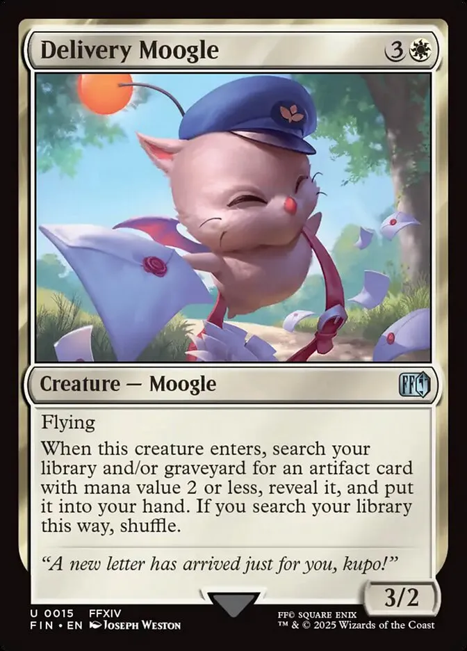 Delivery Moogle Front Face