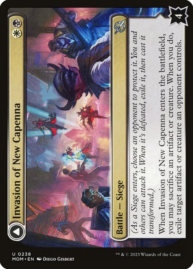Invasion of New Capenna // Holy Frazzle-Cannon Front Face
