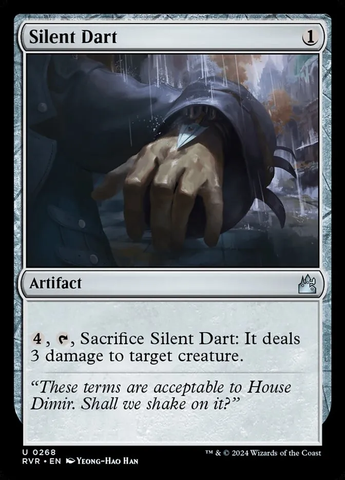 Silent Dart Front Face