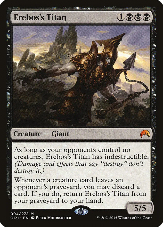 Erebos's Titan Front Face