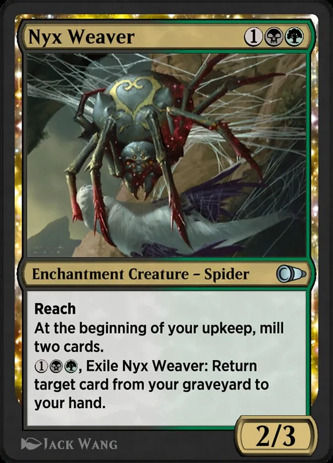 Nyx Weaver Front Face