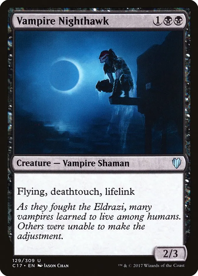 Vampire Nighthawk Front Face