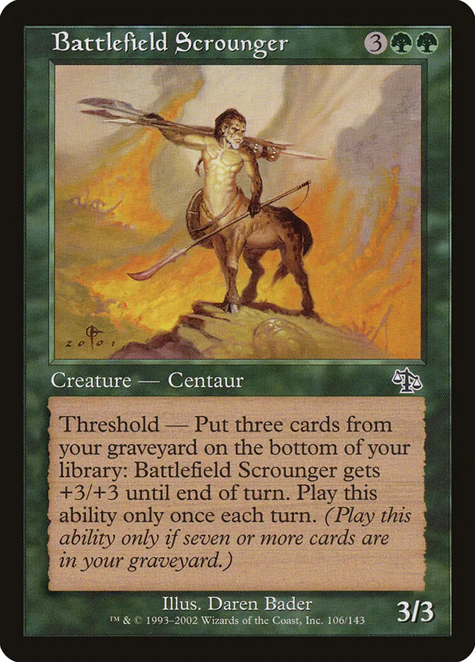 Battlefield Scrounger Front Face