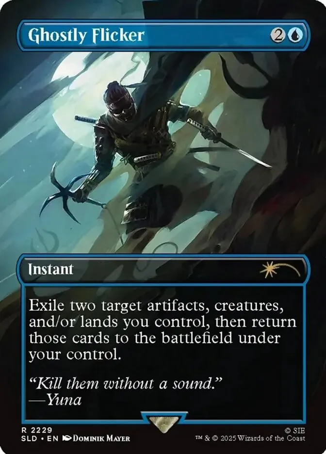 Ghostly Flicker Front Face