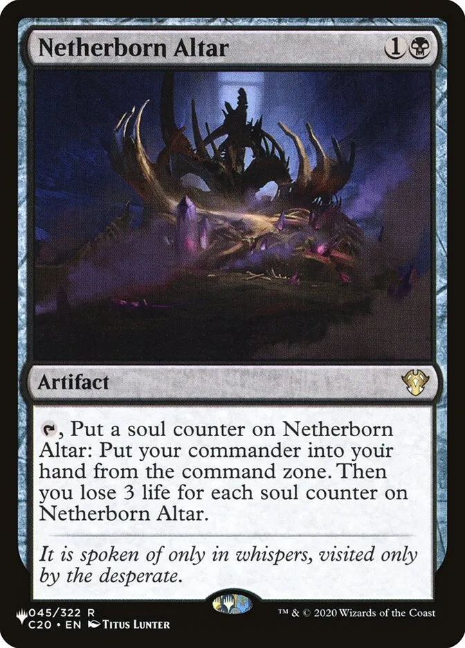 Netherborn Altar Front Face