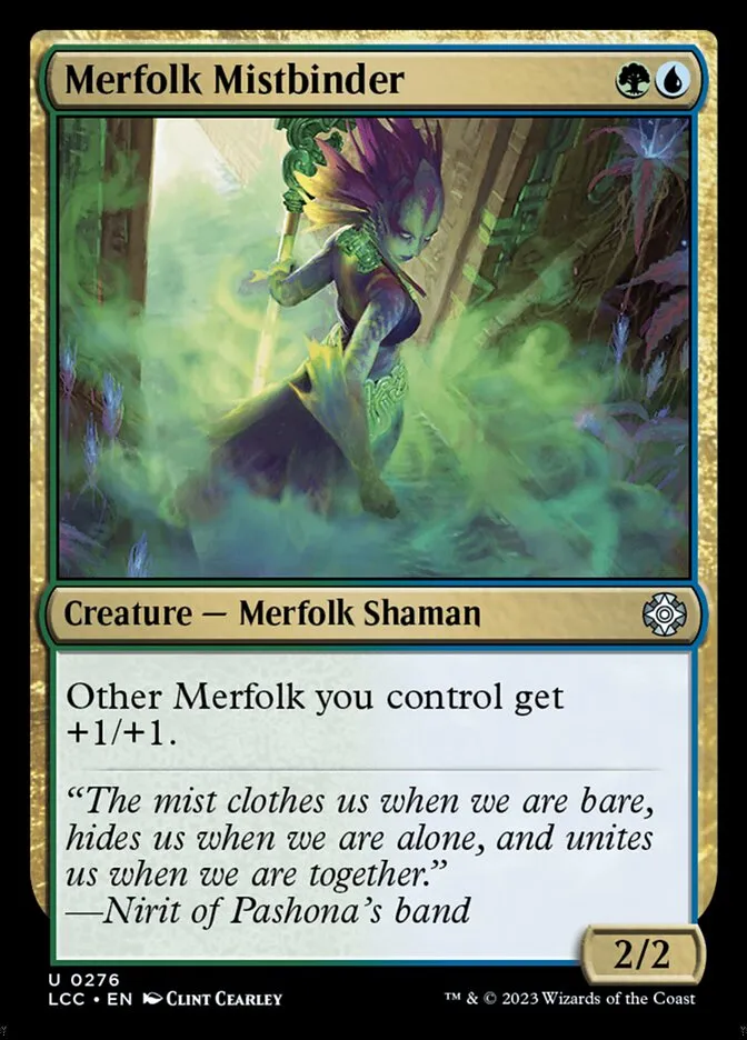 Merfolk Mistbinder Front Face