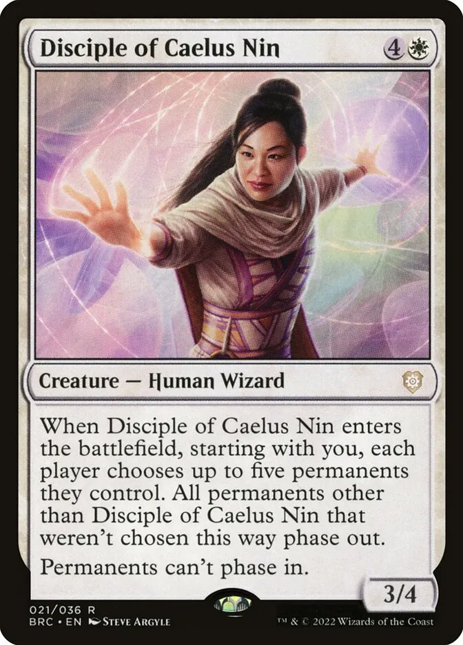 Disciple of Caelus Nin Front Face