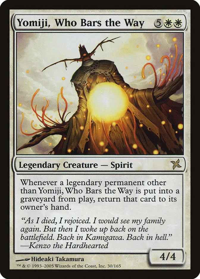 Yomiji, Who Bars the Way Front Face