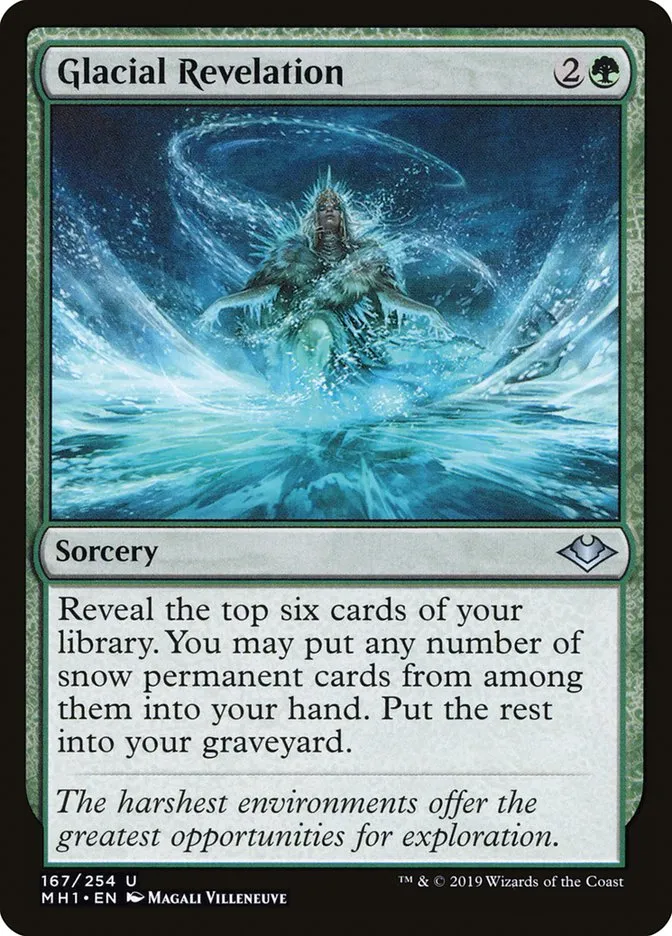 Glacial Revelation Front Face