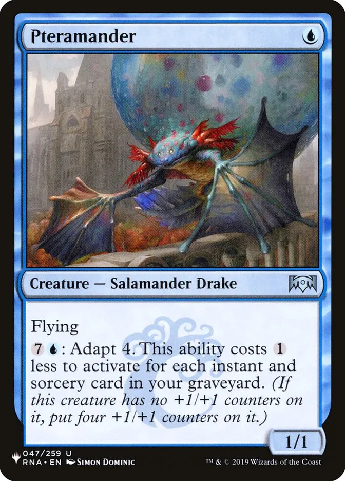 Pteramander Front Face