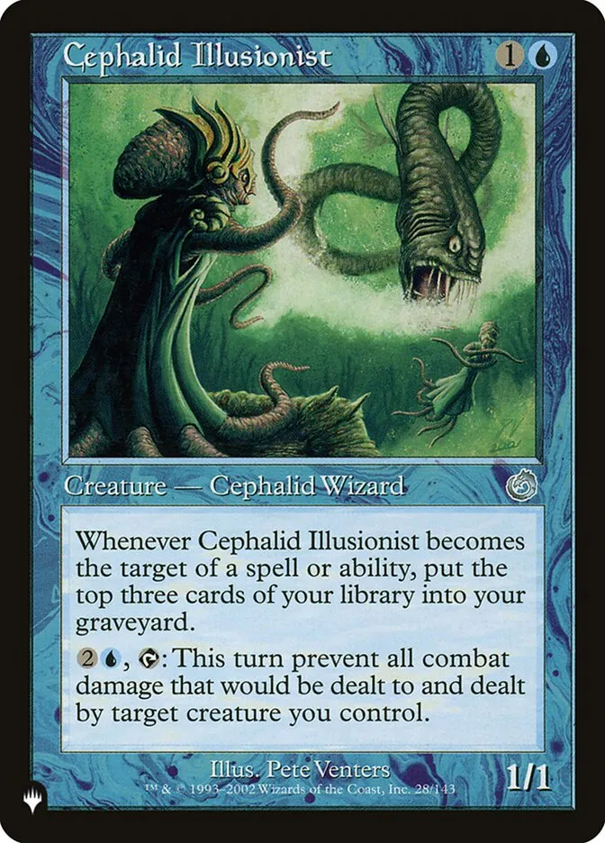 Cephalid Illusionist Front Face