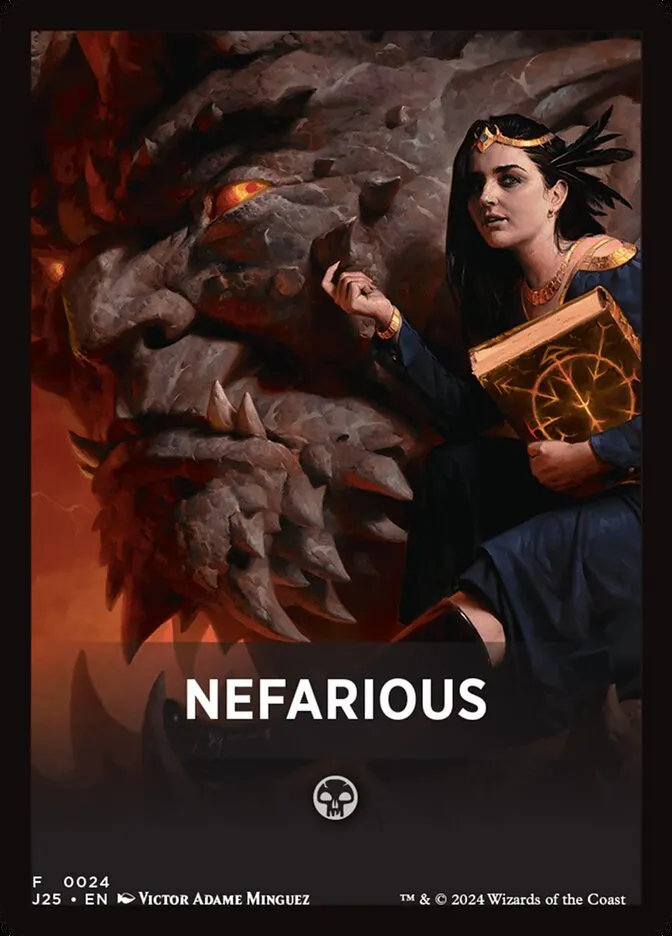 Nefarious Front Face