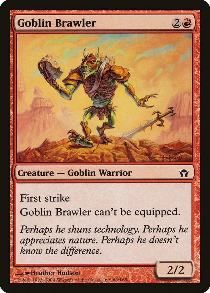Goblin Brawler Front Face