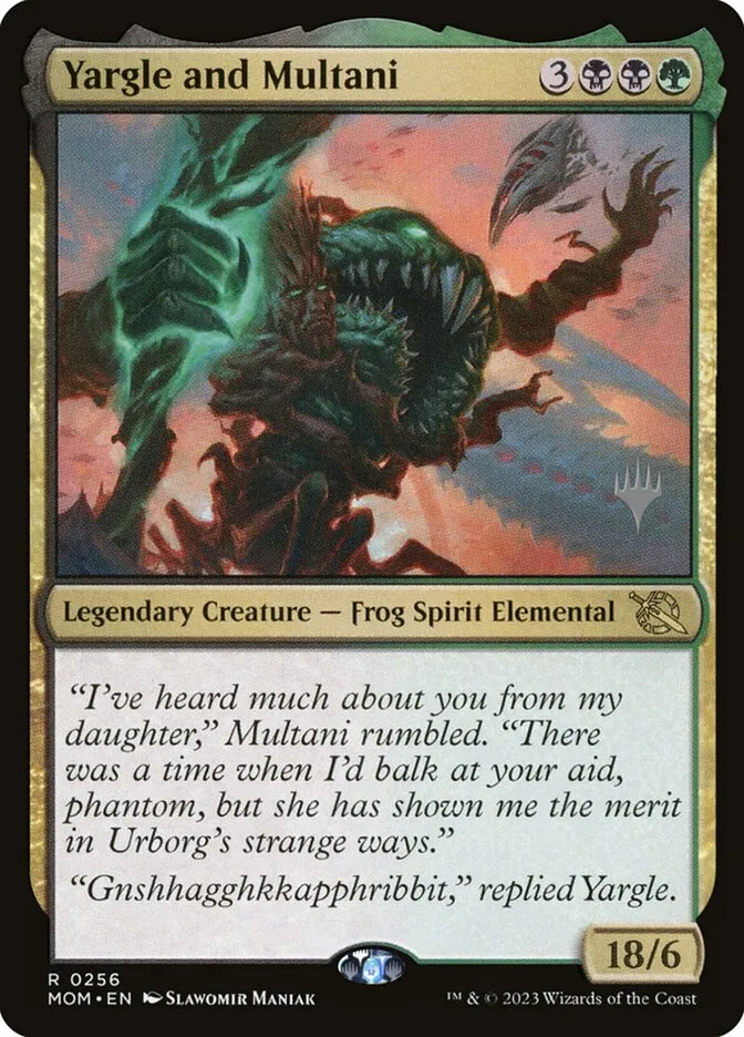 Yargle and Multani Front Face