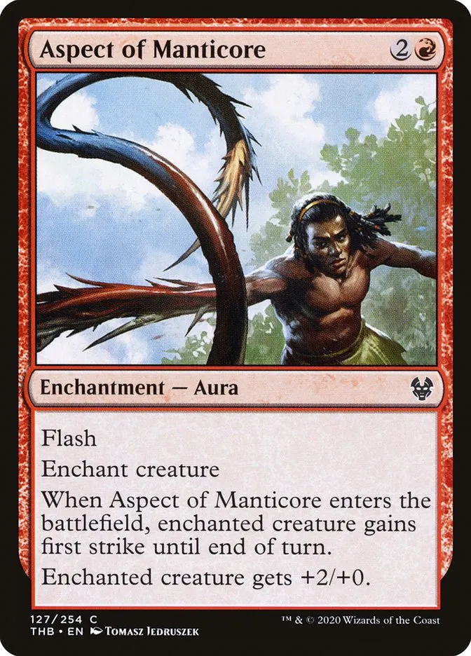 Aspect of Manticore Front Face