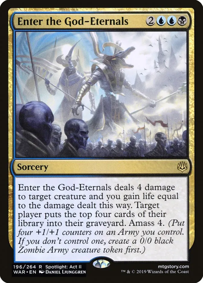 Enter the God-Eternals Front Face